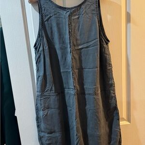 Bella Dahl Mini Dress (grey/blue)